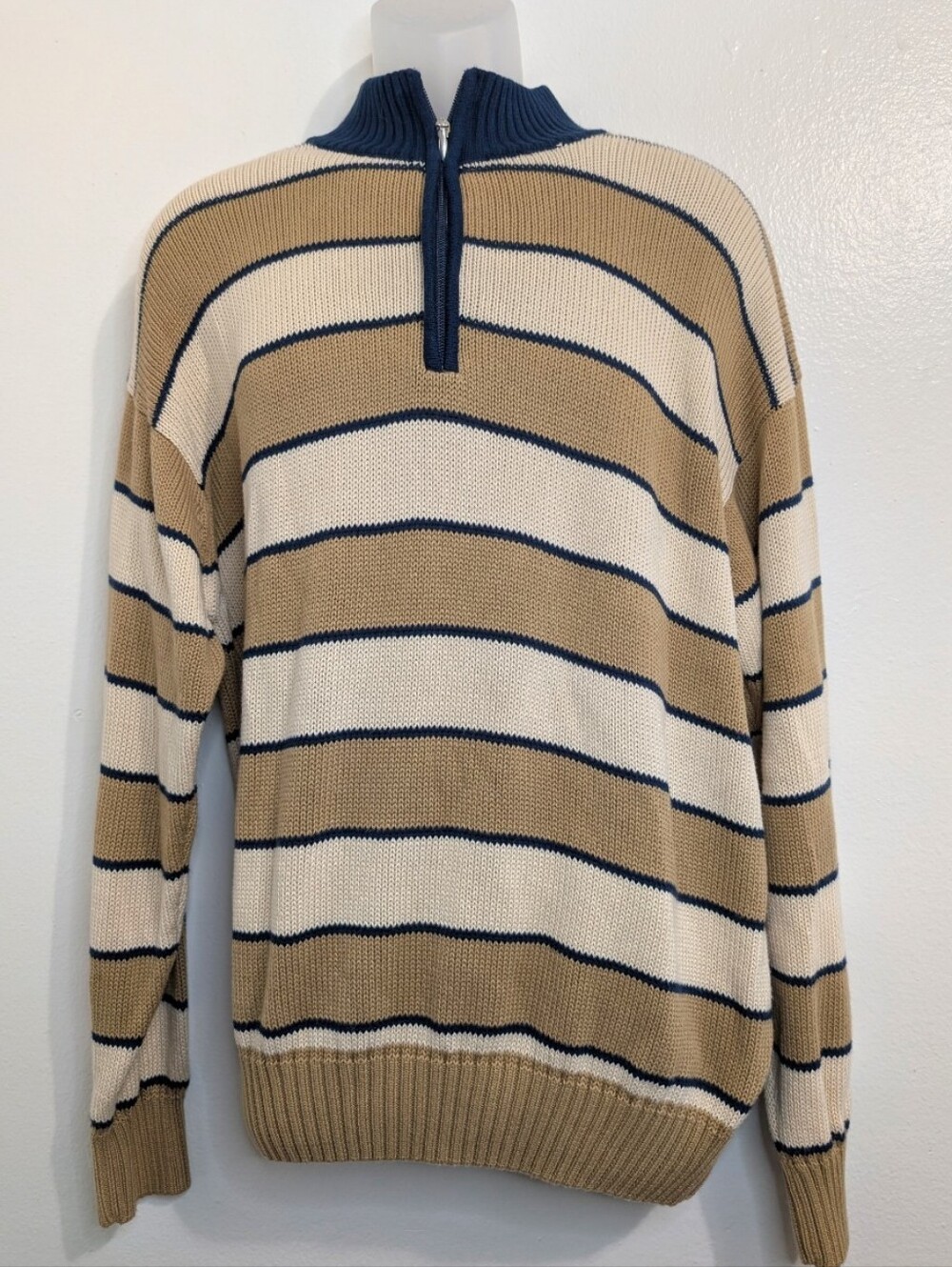 Bullock & Jones Preppy Elevated Academia Streetwear Cozycore Sporty Sweater XL